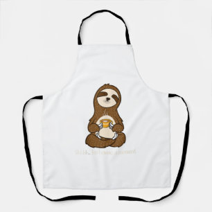 Ich habe einen Moment Koffein Kaffee Cafe Otaku Co Schürze