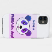 Ich habe einen Pandastic Day | Niedlicher Panda Ph Case-Mate iPhone Hülle (Rückseite (Horizontal))