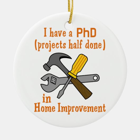 Ich habe einen PHD Keramik Ornament (Vorne)