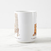 Ich habe einen Plan. Erstmal ein Nickerchen Lustig Kaffeetasse (Mittel)
