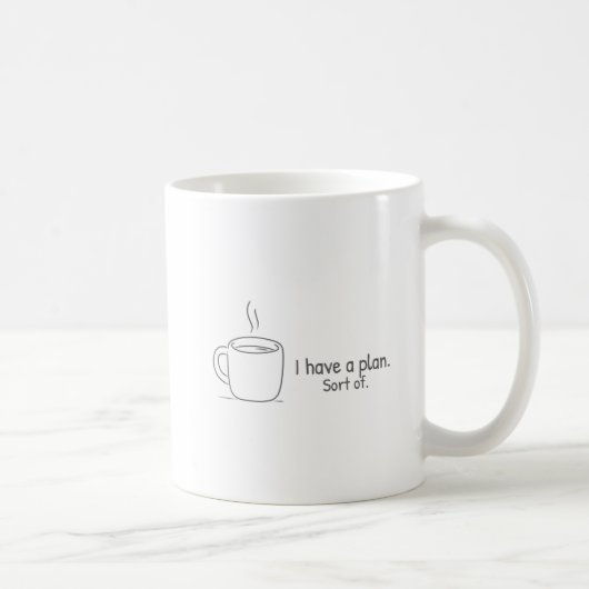 Ich habe einen Plan. Sozusagen. Kaffeetasse (Rechts)