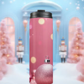 Ich habe einen rosa Weihnachtsfest Thermal Tumbler Thermosbecher