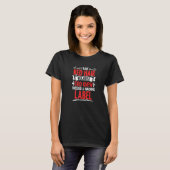 Ich habe einen Rothaarwarnschild T-Shirt (Vorne ganz)