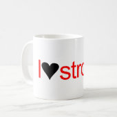 Ich habe einen Schlaganfall Kaffeetasse (Vorderseite Links)