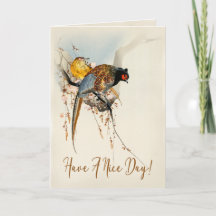 Ich habe einen schönen Tag Japanisch Vintagen Fasa