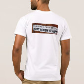 Ich habe einen schönen Tag.. T-Shirt (Rückseite)