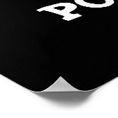 Ich habe einen Schweinestern Funny Rock Star Pig P Poster (Ecke)