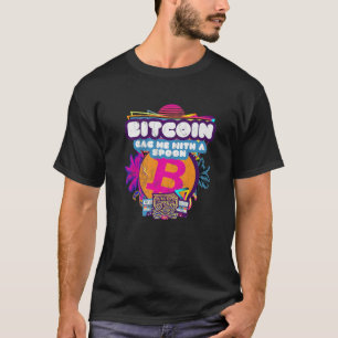 Ich habe einen Spoon-Bitcoin-Krypto-80er Nostal T-Shirt