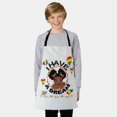 "Ich habe einen Traum" Schürze (Getragen)