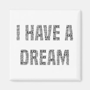 Ich habe einen Traum, schwarze Lebensfragen. Magnet