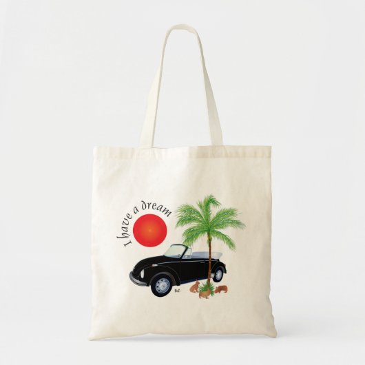 Ich habe einen Traum - Tasche (Vorne)