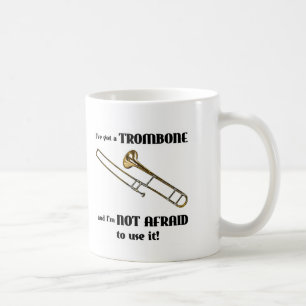Ich habe einen Trombone Kaffeetasse