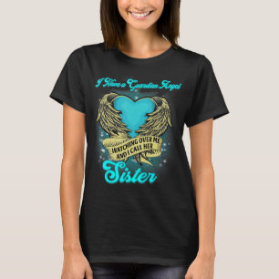 Ich habe einen Wächter-Engel, der mich anschaut un T-Shirt