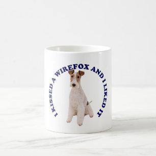 Ich habe einen Wire Fox Terrier geküsst Kaffeetasse