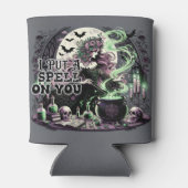 Ich habe einen Zauber auf dich gelegt Dosenkühler (Rückseite)