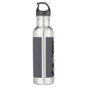 Ich habe einen Zauber auf dich gelegt Edelstahlflasche (Rückseite)