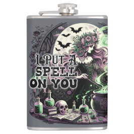 Ich habe einen Zauber auf dich gelegt Flachmann