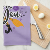 Ich habe einen Zauber auf dich gelegt Geschirrtuch (Viertel Falte)