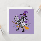 Ich habe einen Zauber auf dich gelegt Karte (Vorderseite/Rückseite Beispiel)