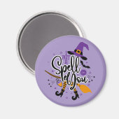 Ich habe einen Zauber auf dich gelegt Magnet (Vorderseite/Rückseite)