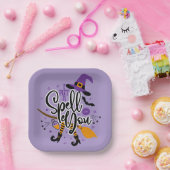 Ich habe einen Zauber auf dich gelegt Pappteller (Party)