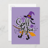 Ich habe einen Zauber auf dich gelegt Postkarte (Vorne/Hinten)