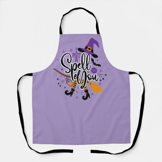 Ich habe einen Zauber auf dich gelegt Schürze (Vorderseite)