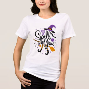 Ich habe einen Zauber auf dich gelegt Tri-Blend Shirt
