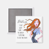 "Ich habe einfach keine Energie, um so zu tun, als Magnet (Vorderseite/Rückseite)