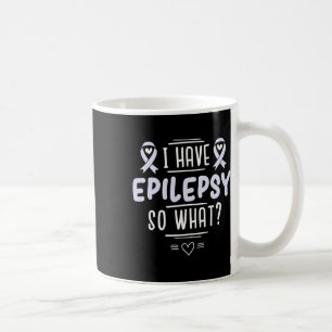 Ich habe Epilepsie, na und Lavendel-Bewusstseinsba Kaffeetasse