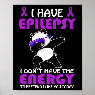 Ich habe Epilepsie Tu nicht so, als ob ich dich Ep Poster