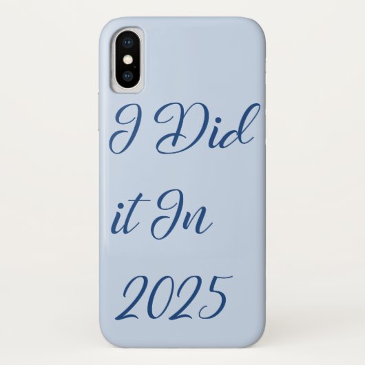 Ich habe es 2025 getan Case-Mate iPhone hülle (Rückseite)