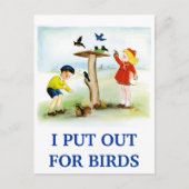 Ich habe es ausgezogen postkarte (Vorderseite)