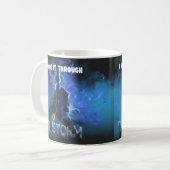 Ich habe es durch den Sturm geschafft Kaffeetasse (Vorderseite Links)