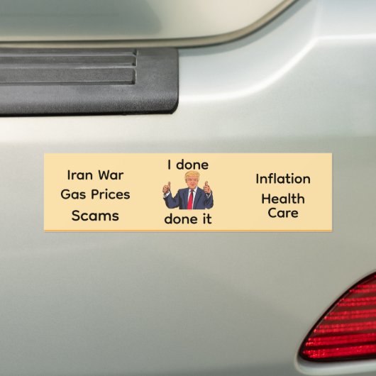 Ich Habe Es Fertig Aufkleber Autoaufkleber (Auf Auto)