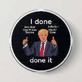 Ich Habe Es Fertig Knopf Button (Vorderseite)