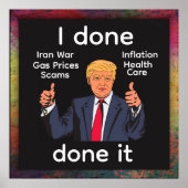 Ich Habe Es Fertig Poster (Vorne)