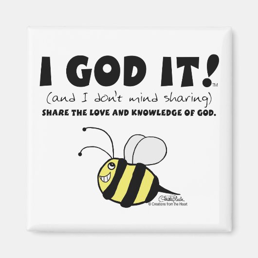 ICH HABE ES GEHÖRT! MAGNET (Vorne)