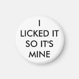 Ich habe es gelogen, also ist es mein Magnet in we