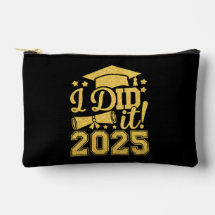Ich habe es geschafft 2025 Absolvent Abschlussjahr Zubehörtasche