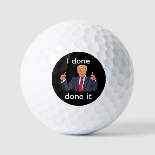Ich Habe Es Golfbälle Gemacht (Vorderseite)