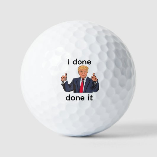 Ich Habe Es Golfbälle Gemacht (Vorderseite)