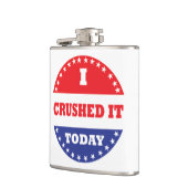 Ich habe es heute zerschlagen flachmann (Links)