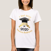Ich habe es Klasse von 2020 Personalisierten Bearb