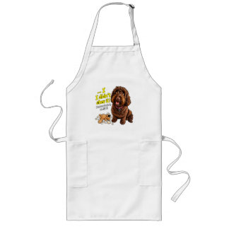 Ich habe es nicht gekaut Lustiger Hundetasse Lange Schürze