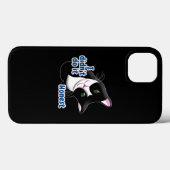 Ich habe es nicht getan Cat Case-Mate iPhone Hülle (Rückseite (Horizontal))