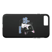 Ich habe es nicht getan Cat Case-Mate iPhone Hülle (Rückseite (Horizontal))