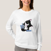 Ich habe es nicht getan Cat T-Shirt (Vorderseite)