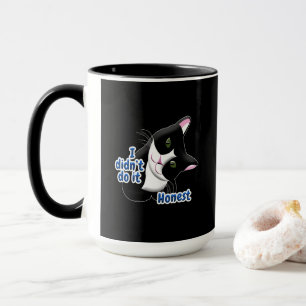 Ich habe es nicht getan Cat Tasse
