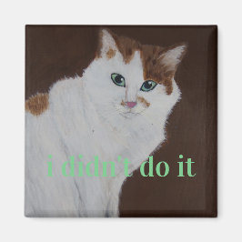 Ich habe es nicht getan magnet